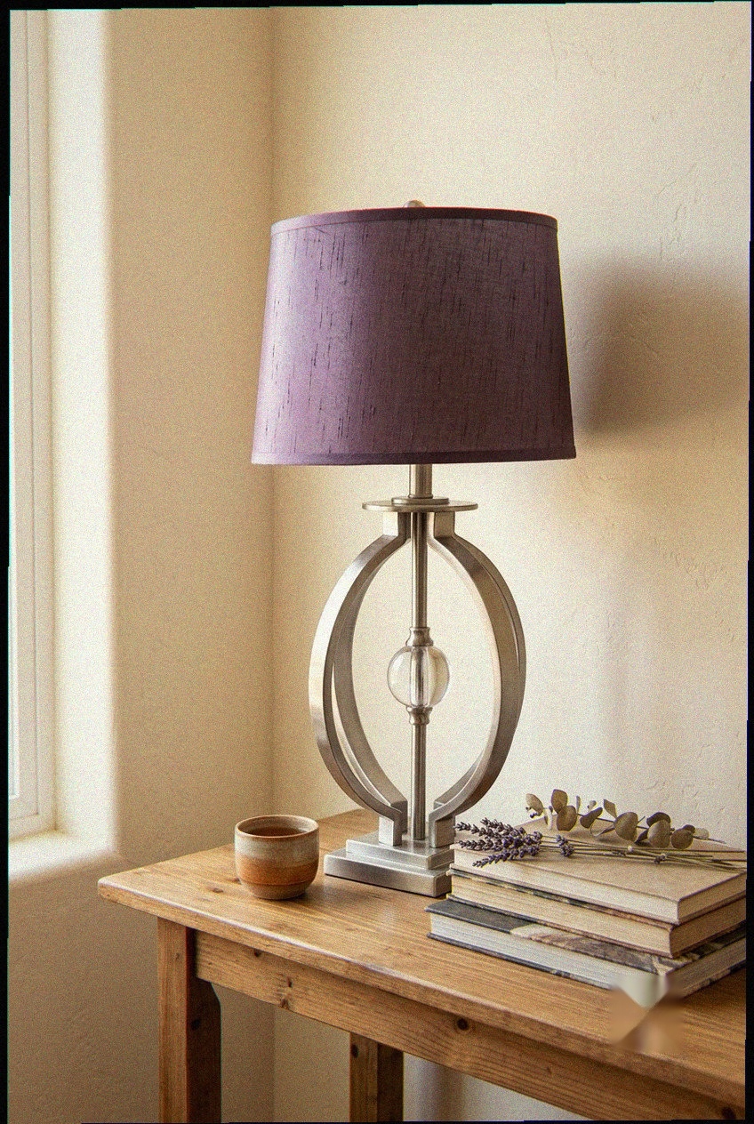 The Art of Bedside Proportions: Styling the Refined Silk Drum Shade