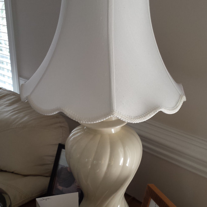 The Art of the Gentle Flare: Styling a Classic Linen Bell Lamp Shade