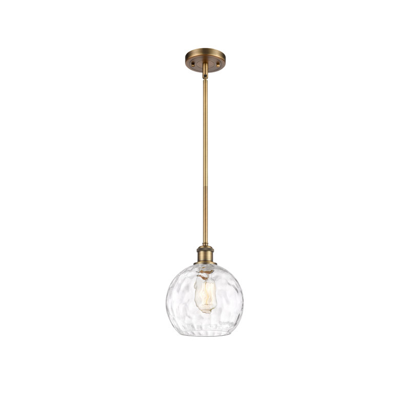 Elevating the Bedroom with a Steel and Glass Pendant Light