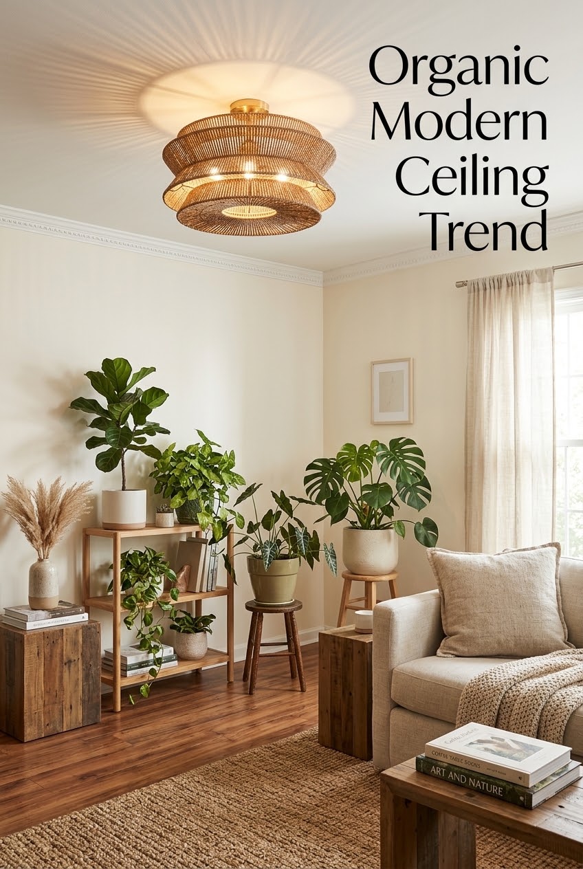 The Rise of Organic Modern Overhead Fixtures: How Hand-Woven Rattan Redefines Bedroom Ambiance