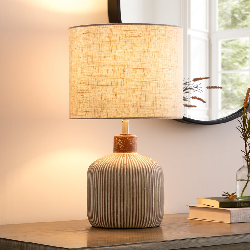 The Power Red Accent: How to Style a Bold Ceramic Table Lamp in the Bedroom