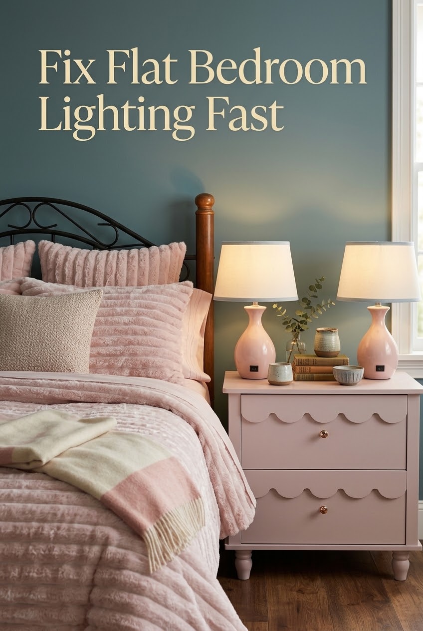 The Instant Reset: How Sculptural Ceramic Nightstand Lamps Cure Flat Overhead Glare