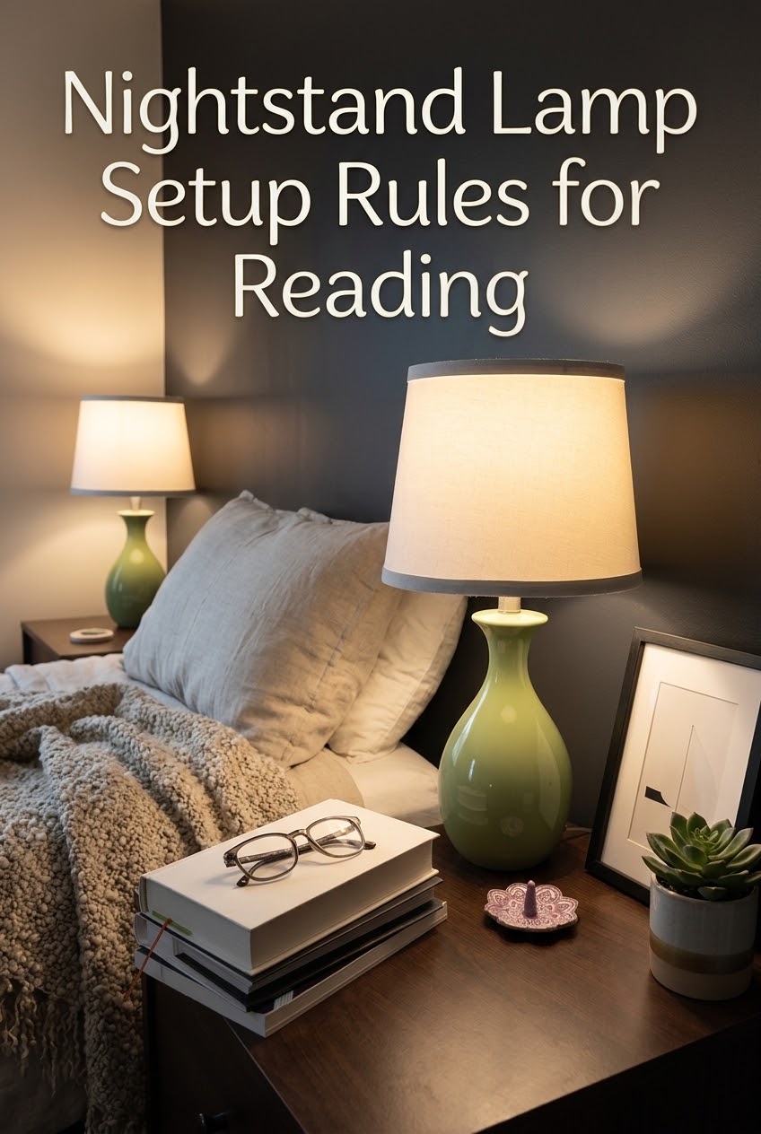 The Art of the Evening Wind-Down: Nightstand Lamp Setup Rules for Reading