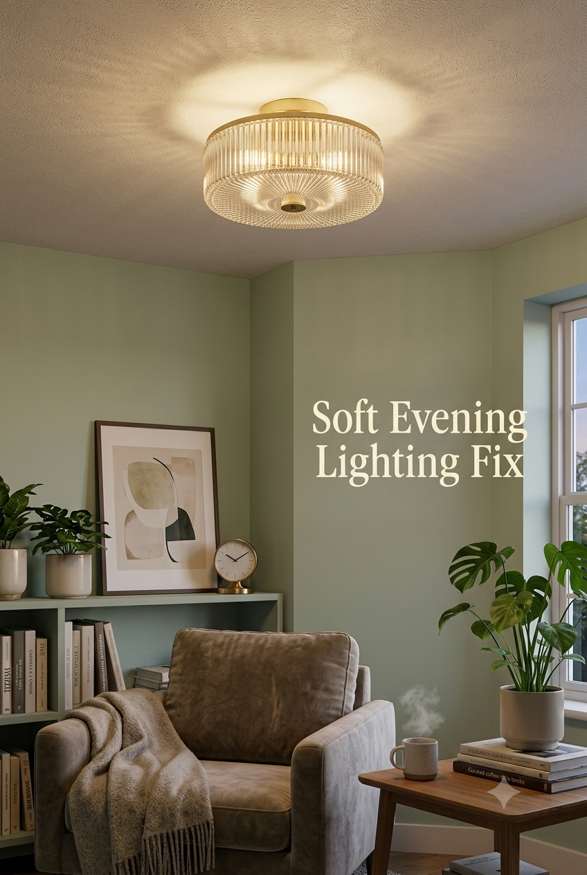 Style Your Bedroom Like a Pro: Mastering Texture with Ribbed Glass Lighting