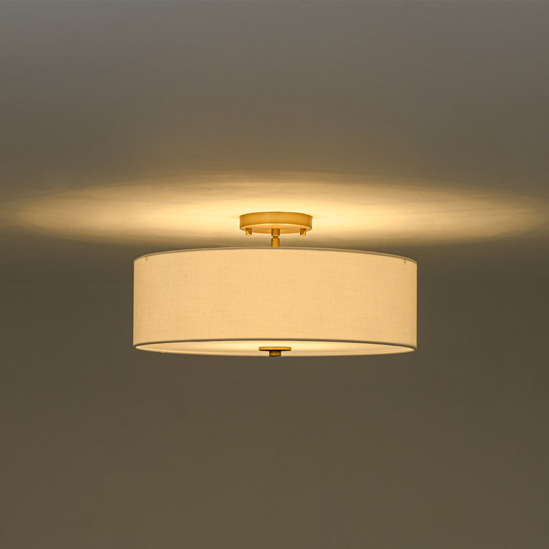 The Art of Natural Illumination: Crafting a Cozy Modern Sanctuary with Linen Lighting