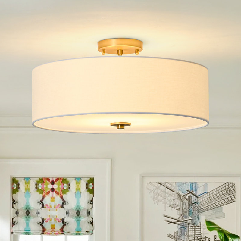 The Art of Natural Illumination: Crafting a Cozy Modern Sanctuary with Linen Lighting