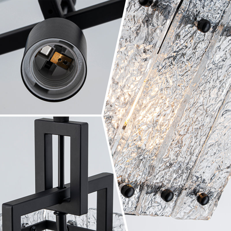 Elevating Bedside Elegance: How to Style a Black Glass Bedroom Pendant Light