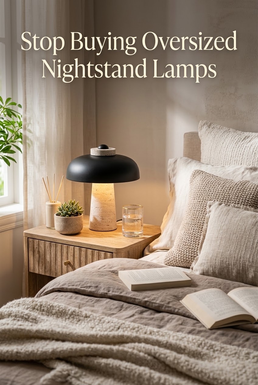 Sculptural Serenity: How to Style an Organic Stone Nightstand for Modern Bedrooms
