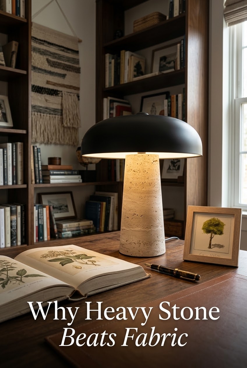 Sculptural Serenity: How to Style an Organic Stone Nightstand for Modern Bedrooms